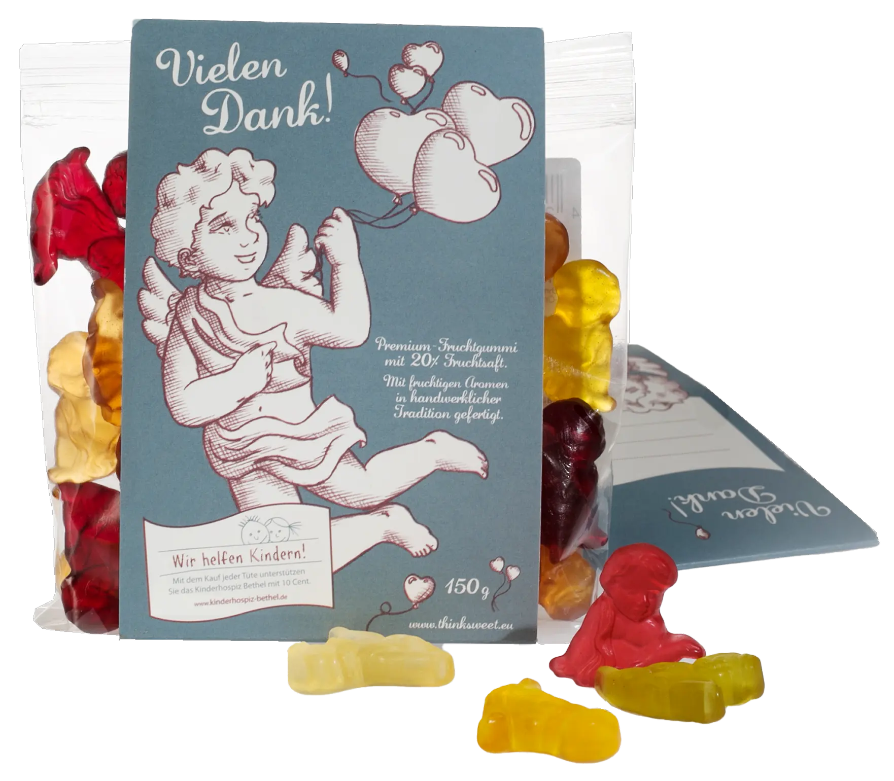 think sweet produktbild fruchtgummi engel