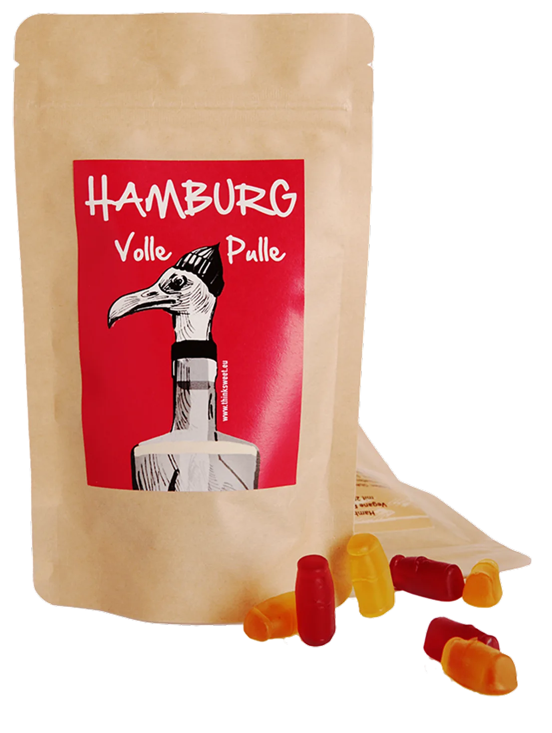 think sweet produktbild volle pulle fruchtgummi