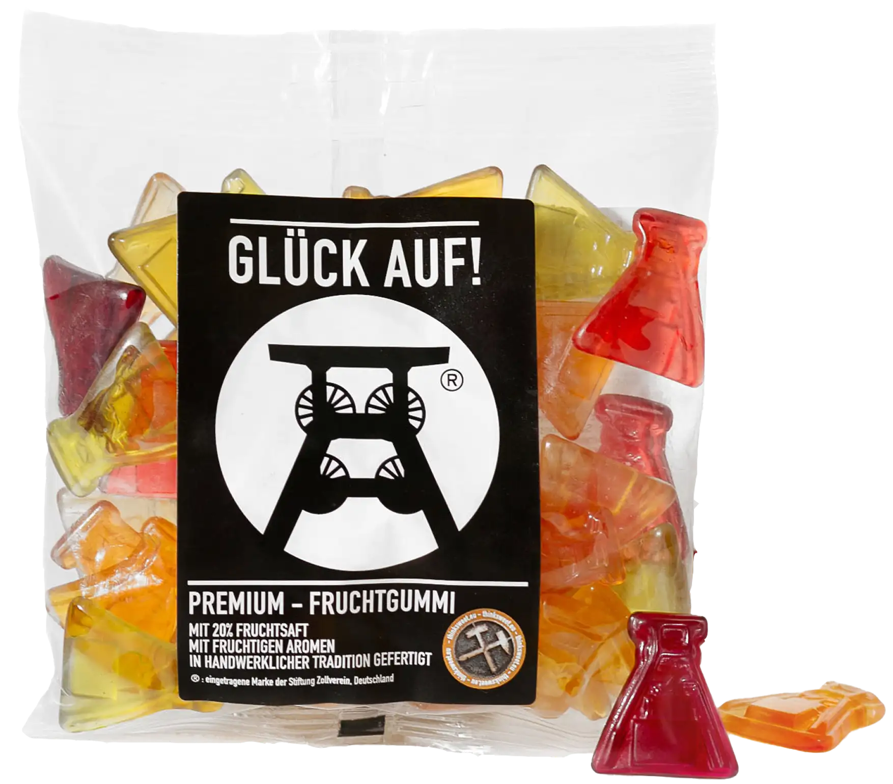 think sweet produktbild fruchtgummi glueck auf